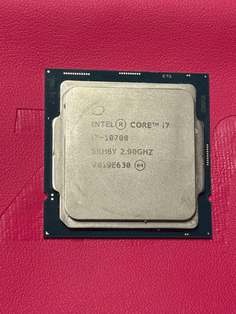 CPU Intel Core i7-10700 CPU 2.90GHz