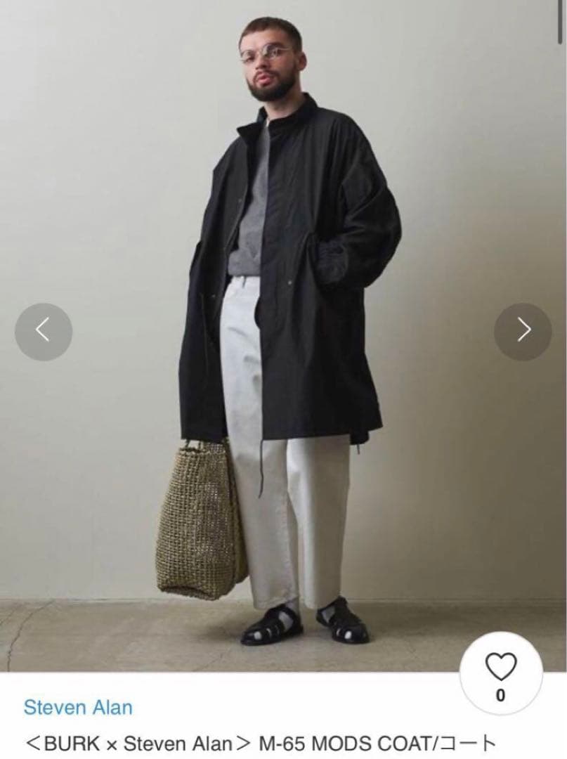 【別注】BURK × Steven Alan モッズコート　M-65