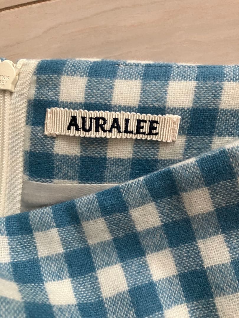 【美品】AURALEE AIRY SMOOTH CASHMERE SKIRT