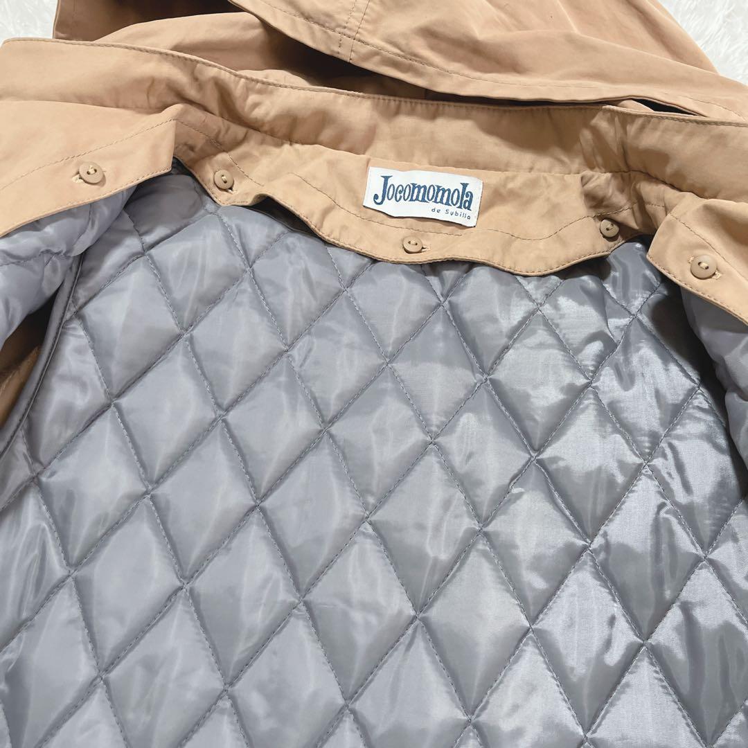 美品✨ホコモモラ　モッズコート　フード＆ライナー付き　ベージュ　L キルティング