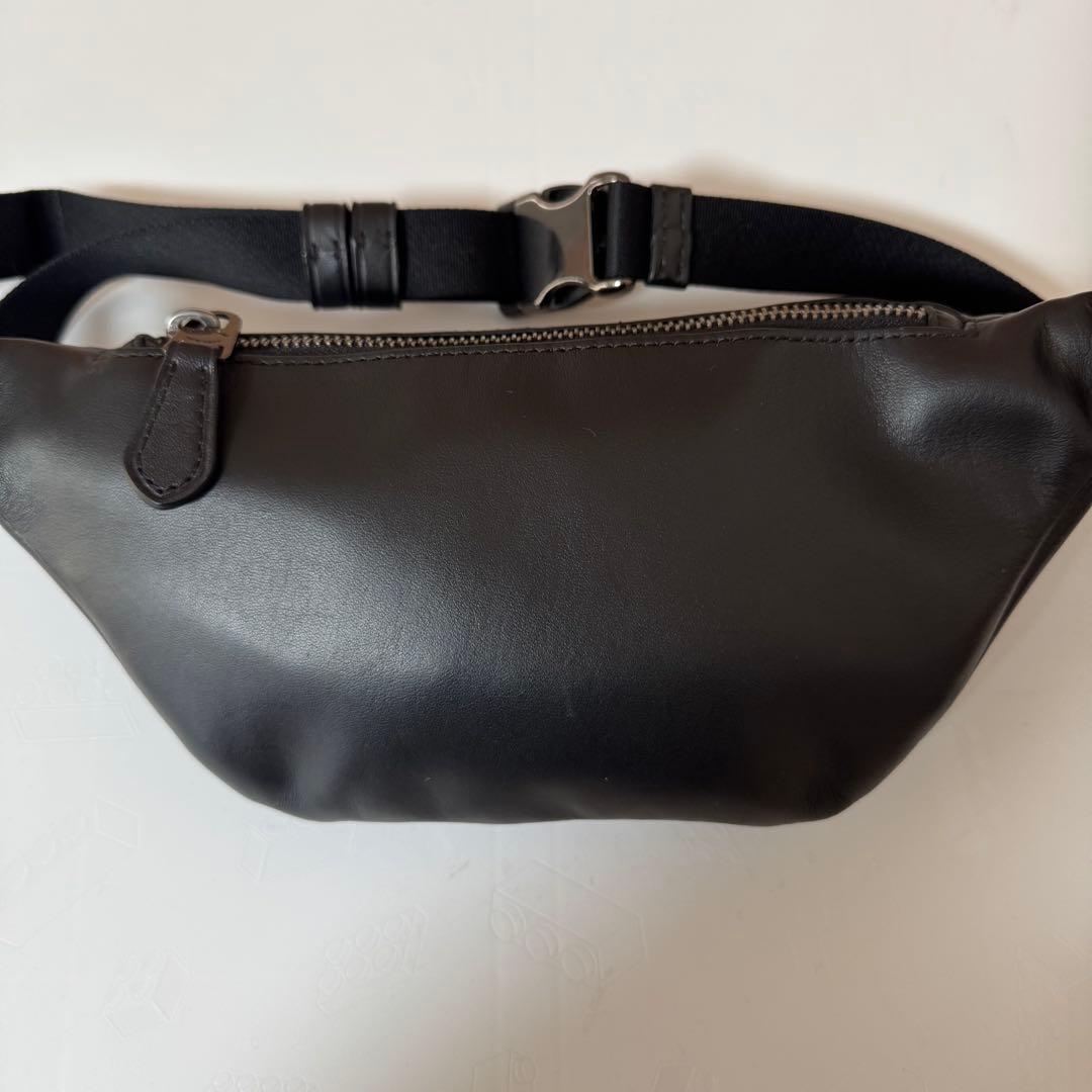 COACH レザー スリングバッグ / ベルトバッグ ブラック ユニセックス