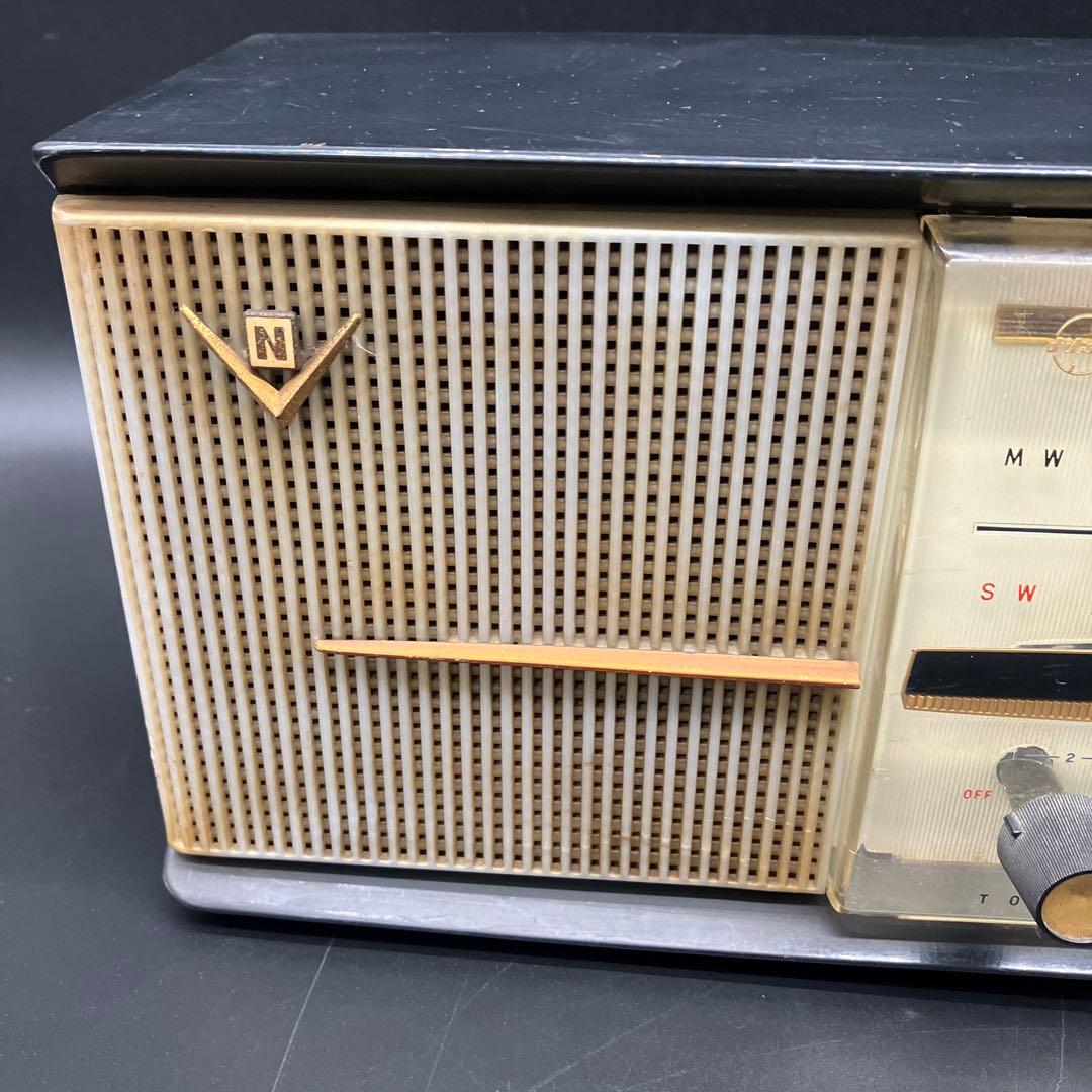 NATIONAL AM-390 レトロラジオ　ナショナル　真空管　ラジオ　レトロ