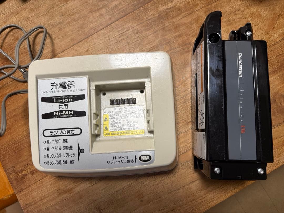 充電器セット 新品 BRIDGESTONE X83-34 8.9Ah バッテリー