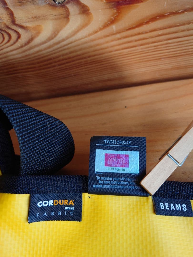 【極美品】マンハッタンポーテージ ビームス イエロータグ メッセンジャーバッグ