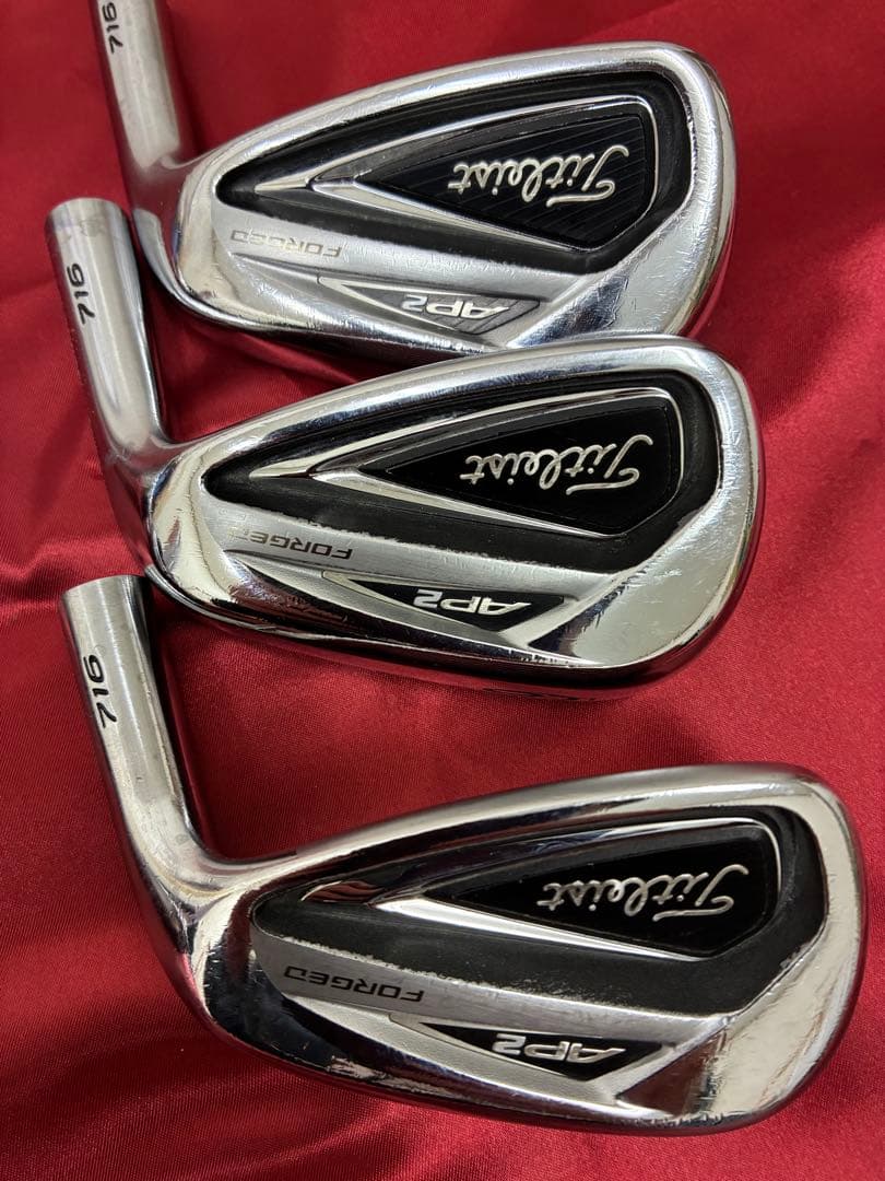 名器　タイトリスト　AP2 716 Forget 5〜Pw ヘッドのみ