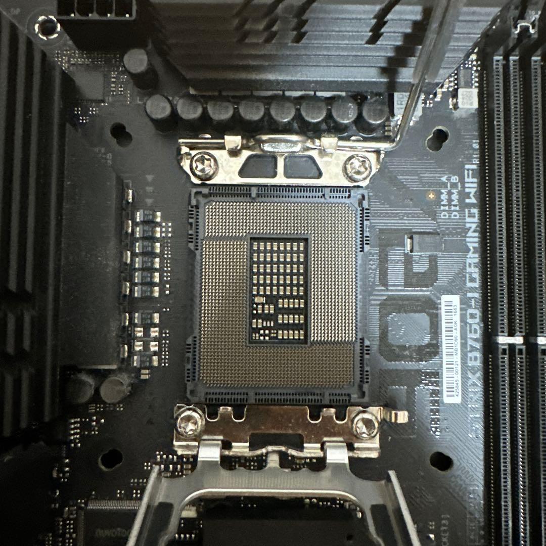 動作確認 ROG STRIX B760-I GAMING WIFI