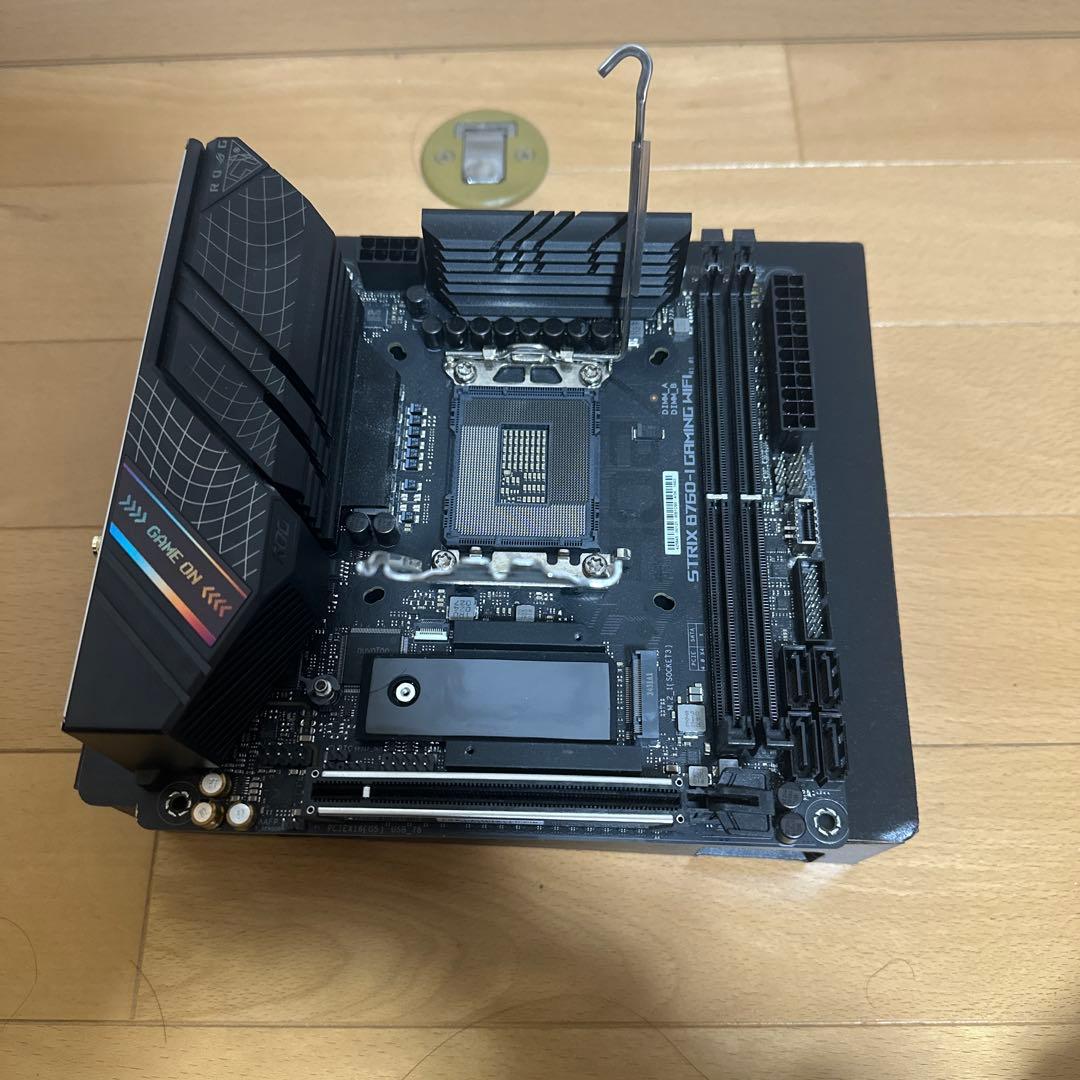 動作確認 ROG STRIX B760-I GAMING WIFI