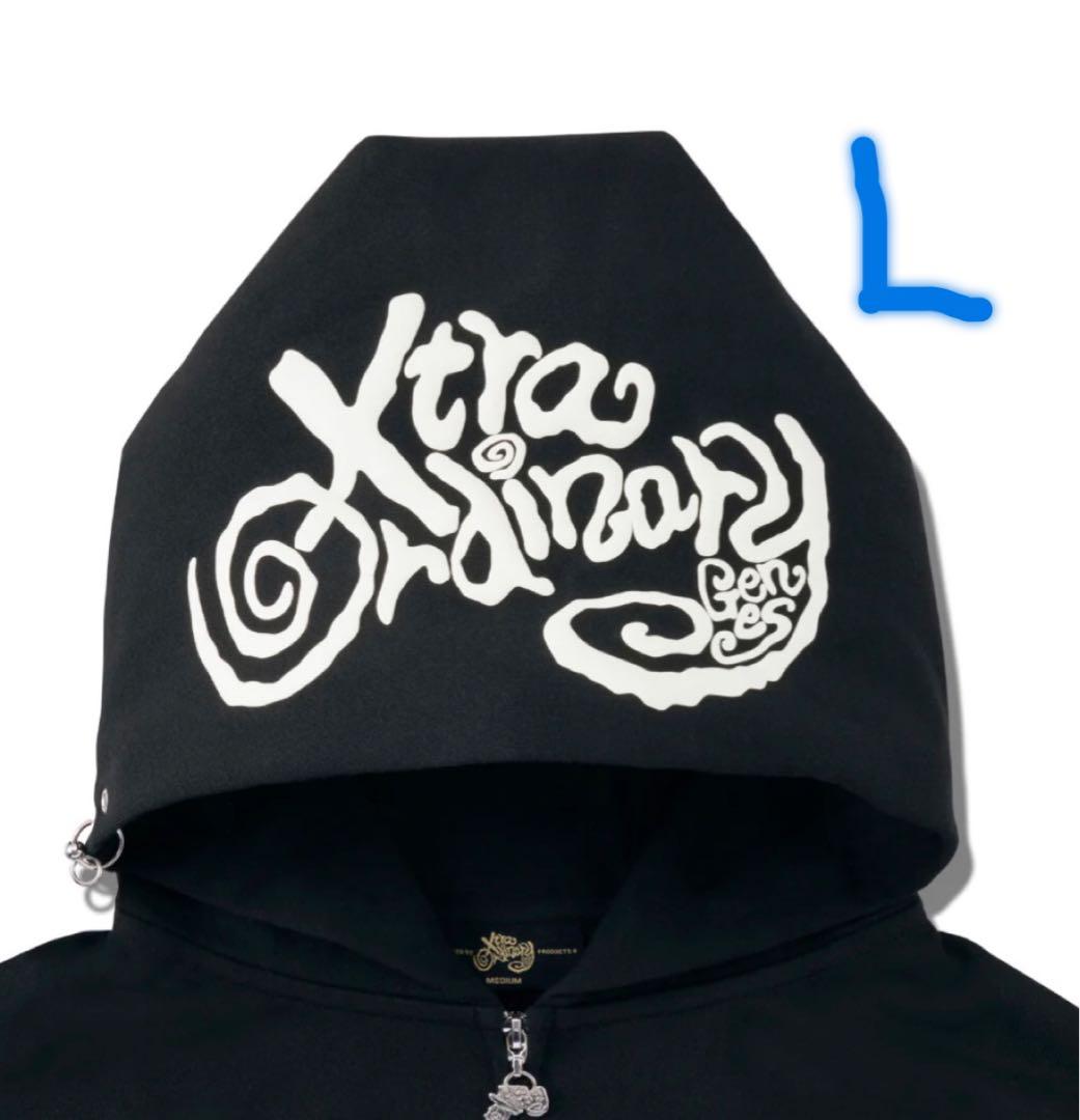 Xtra Ordinary Cropped Zip Hoodie Lサイズ　XG