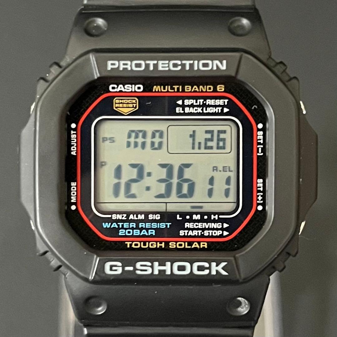 【極美品/名機】G-SHOCK GW-M5610-1JF タフソーラー 電波受信