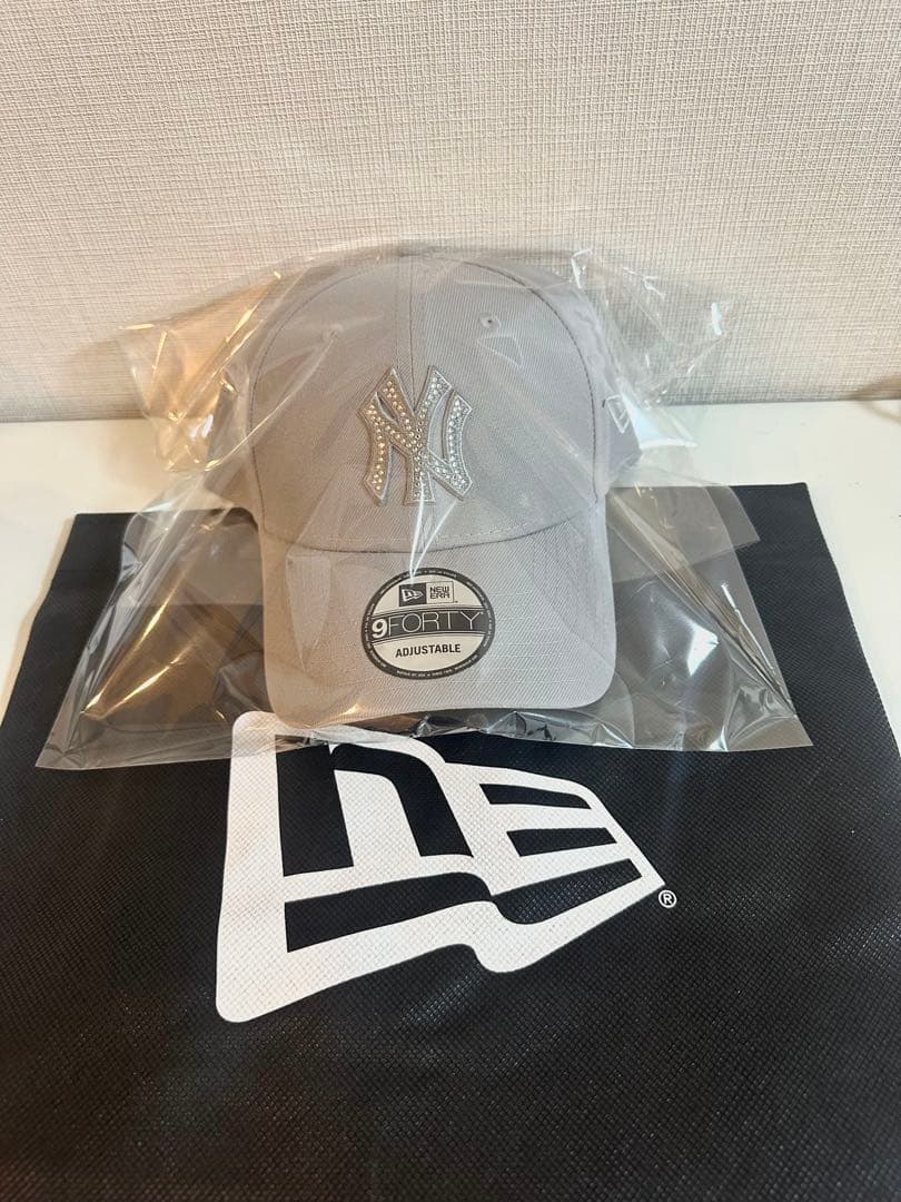 9FORTY Rhinestone ニューヨーク・ヤンキース グレー