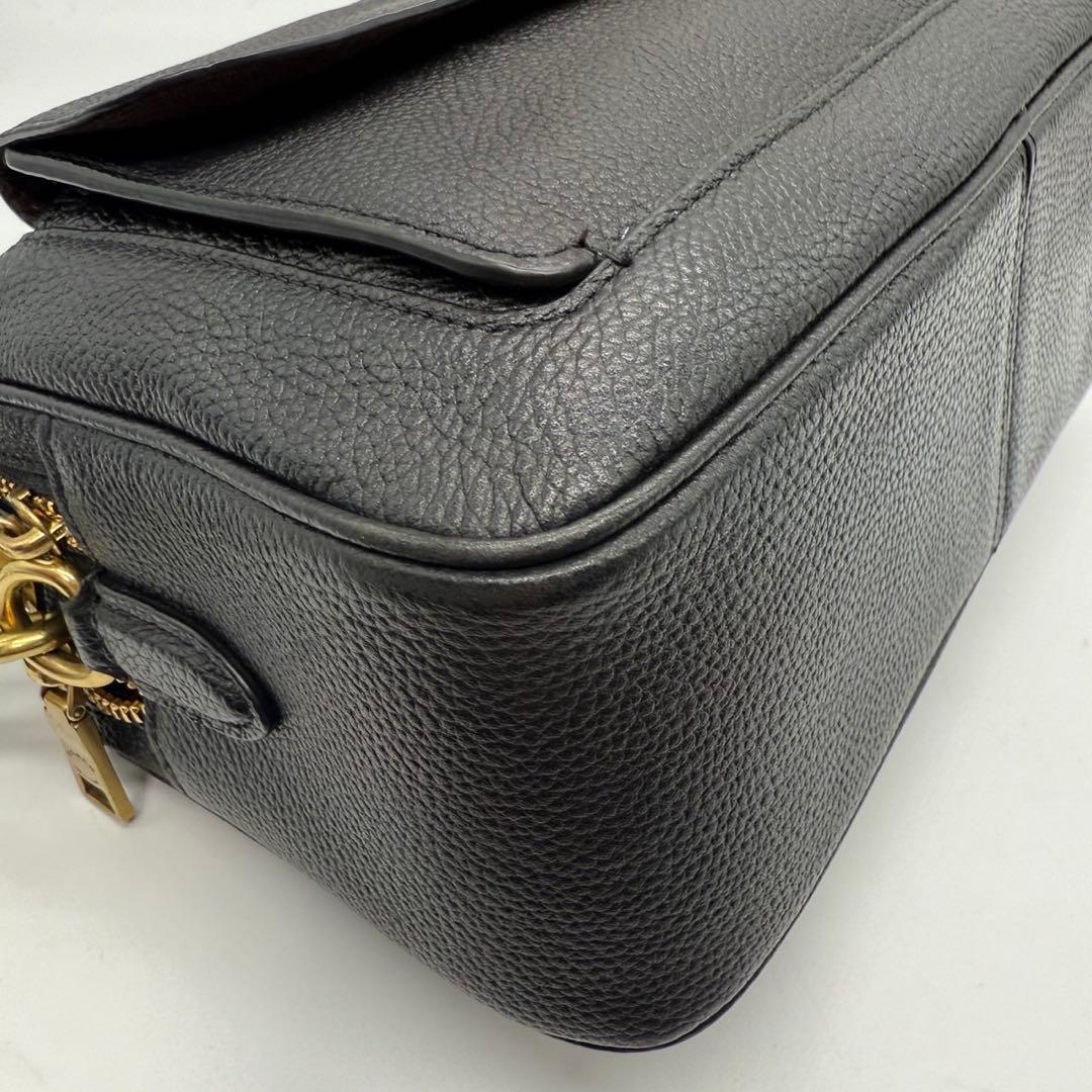 【美品】COACH コーチ キャシー カメラバッグ ブラック 639