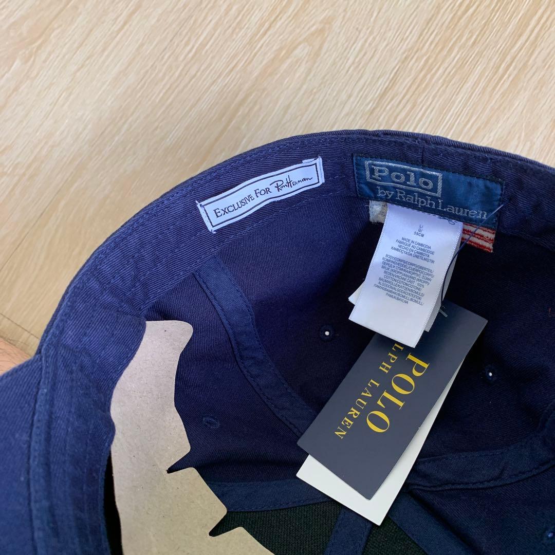 POLO ralphlauren ロンハーマン別注キャップ　L size 未使用