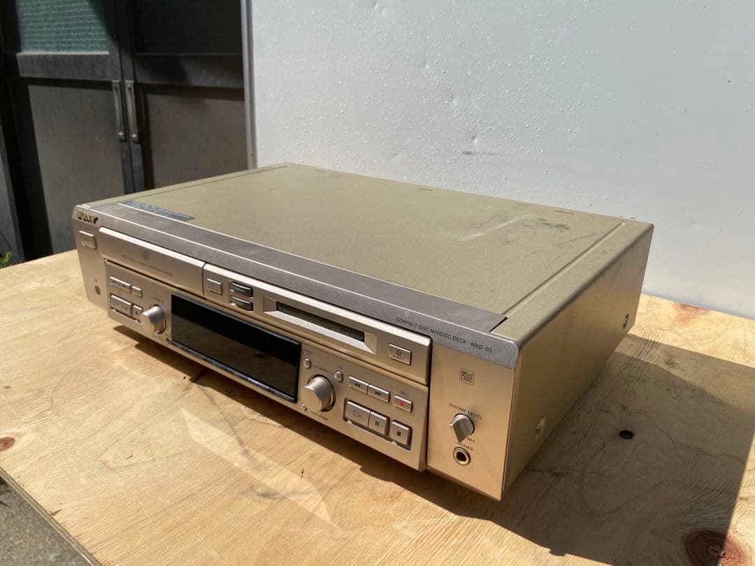 sony mxd-d3 md cdプレイヤー　中古品