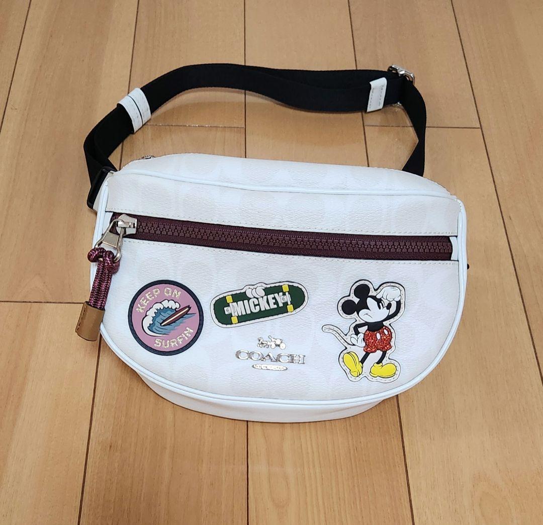 新品　未使用　COACH×Disney ボディバッグ