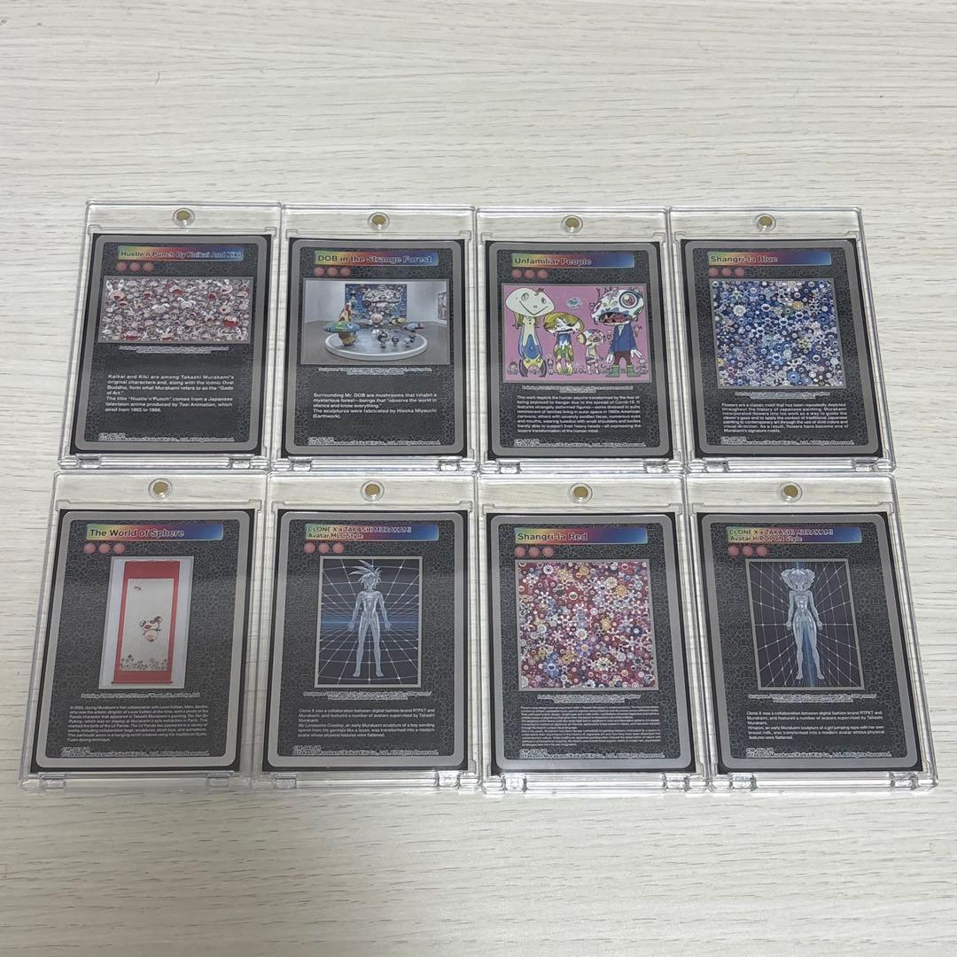 クリーブランド 村上隆 トレカ ムラカミフラワー R 8枚セット