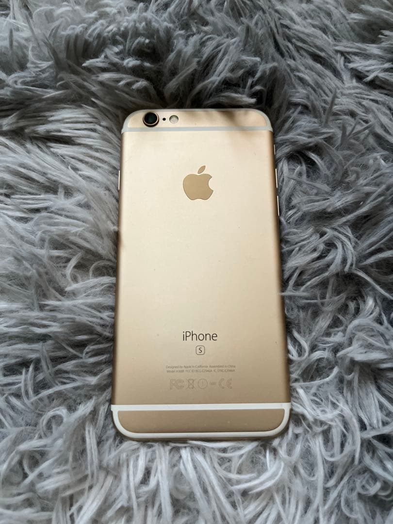 iPhone6s 32GB ローズゴールド バッテリー最大容量79% 左下小傷有