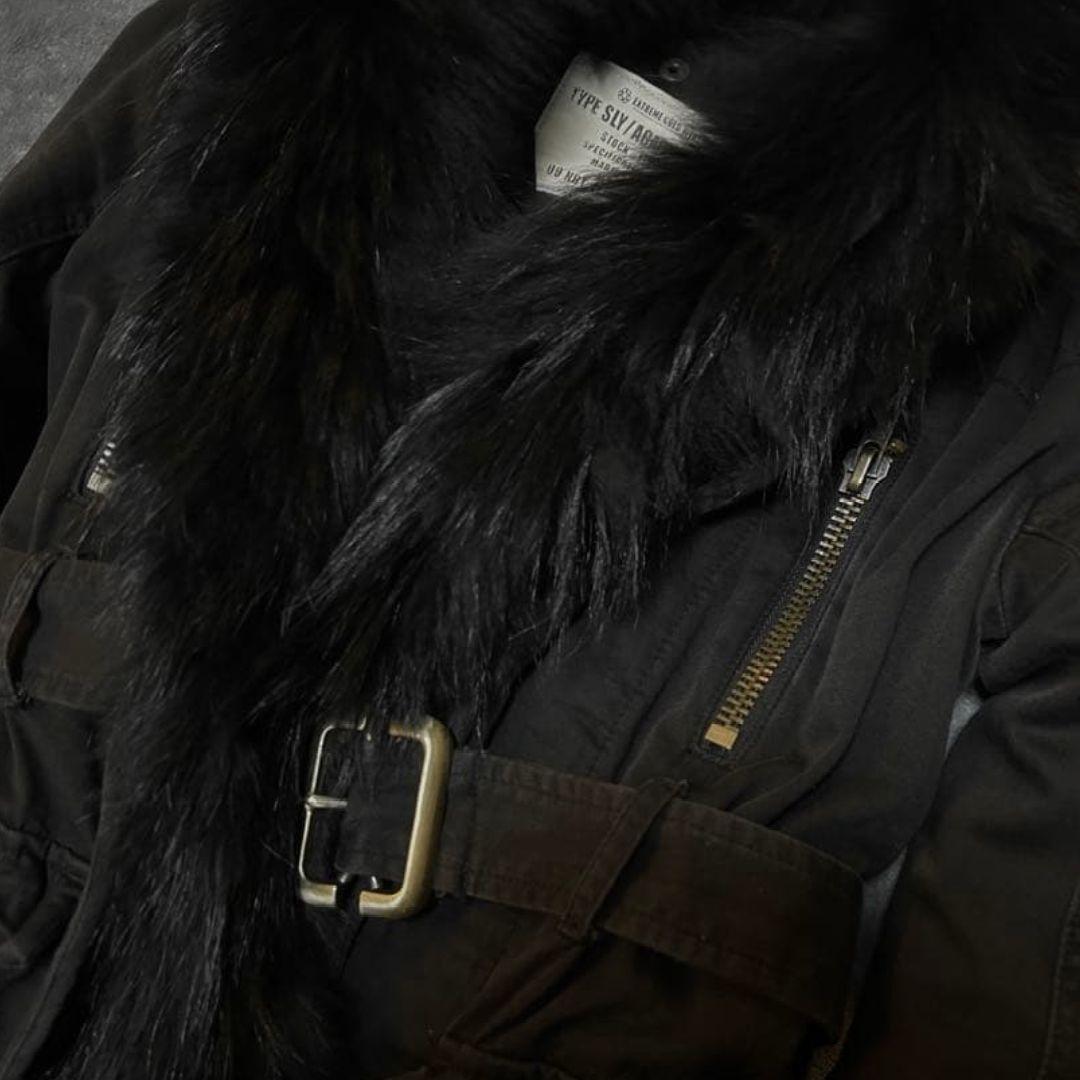 00s ファージャケット ダークコア 平成ギャル お兄系 y2k archive