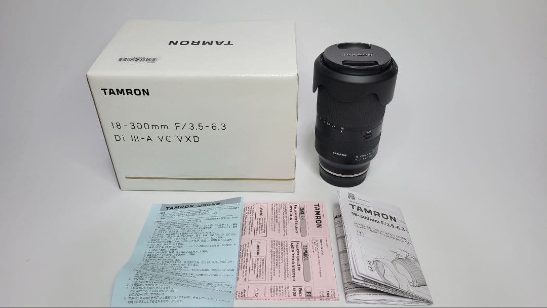 SONY Eマウント TAMRON 18-300mm F3.5-6.3
