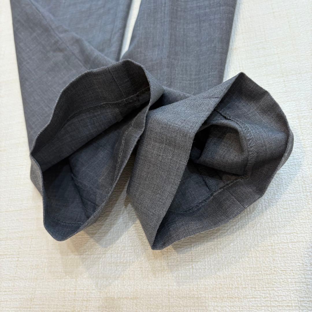 【クリーニング済】theory luxe スーツ　38 グレー　パンツスーツ　M