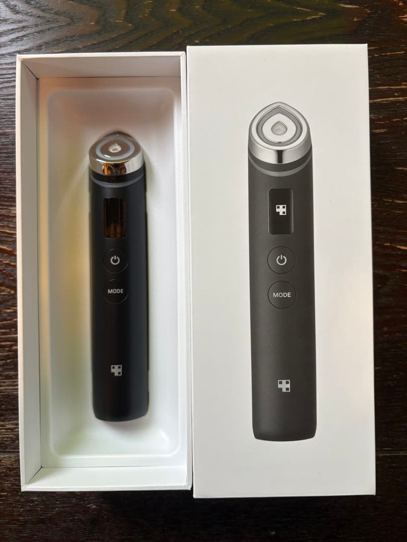 メディキューブブースタープロ　スティック型美顔器 ブラック