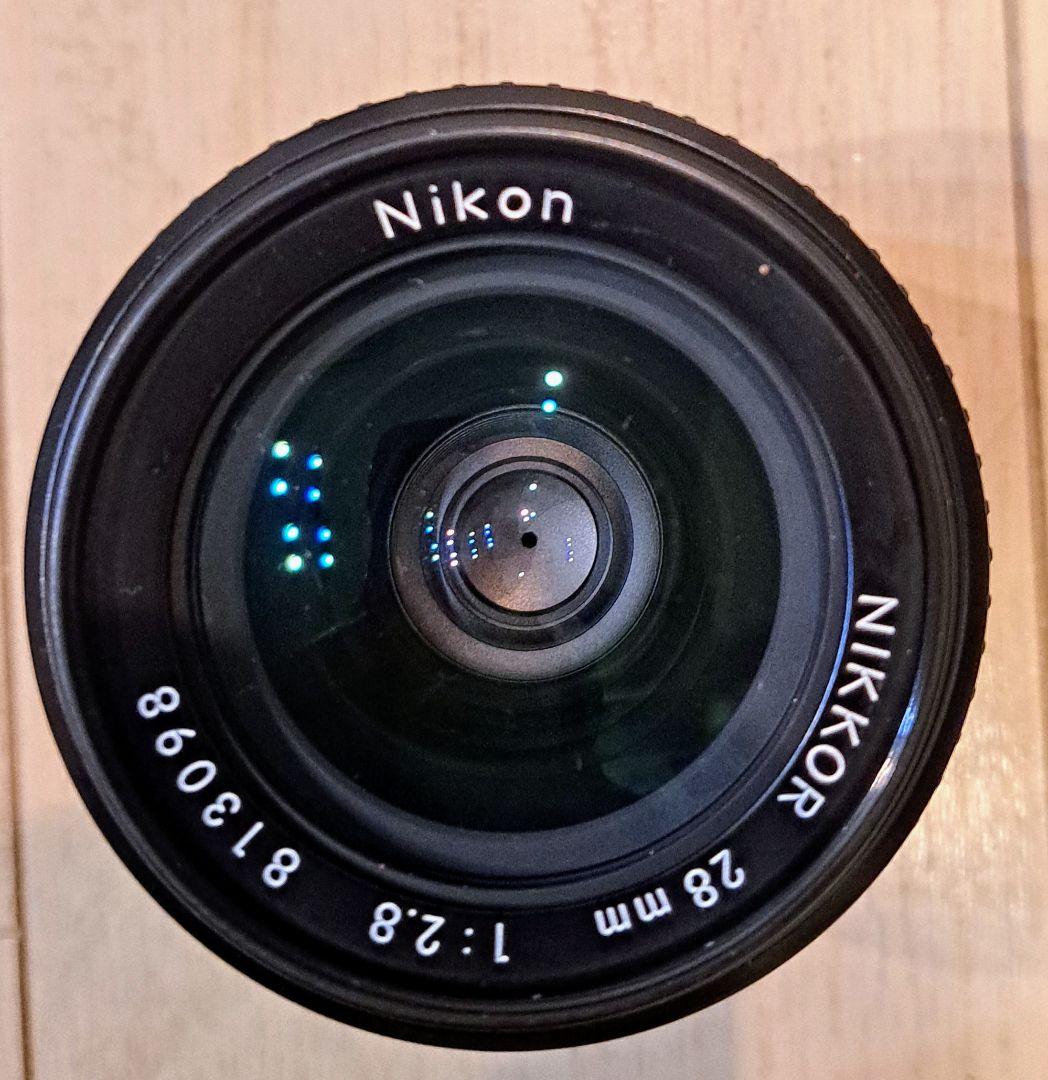 ル*カ様 ニコンカメラレンズNikon NIKKOR 28mm 1:2.8キャッ