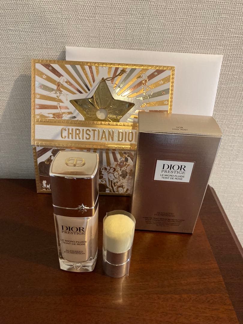 ディオールプレステージルマイクロフルイドタン1CRクールロージー