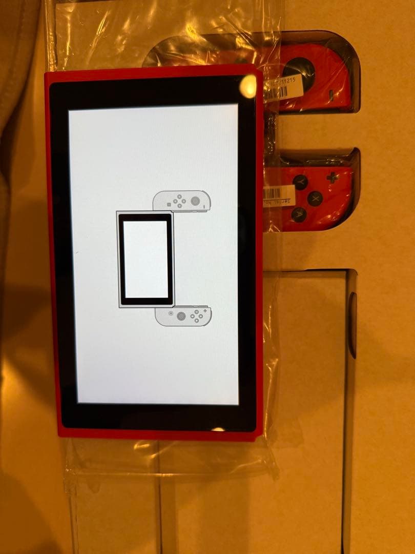 ☆美品☆ SWITCH/マリオレッド×ブルー セット　Switch マリオレッド