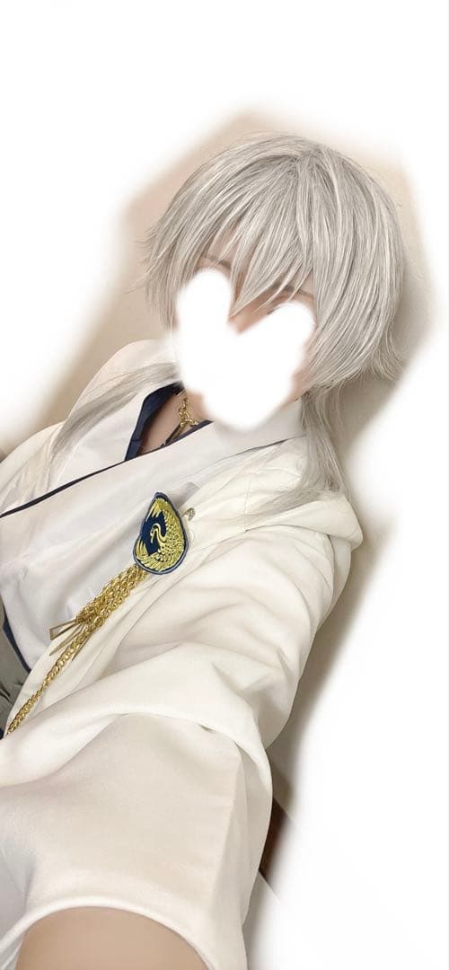 刀剣乱舞　鶴丸国永　コスプレ　衣装　ウィッグ