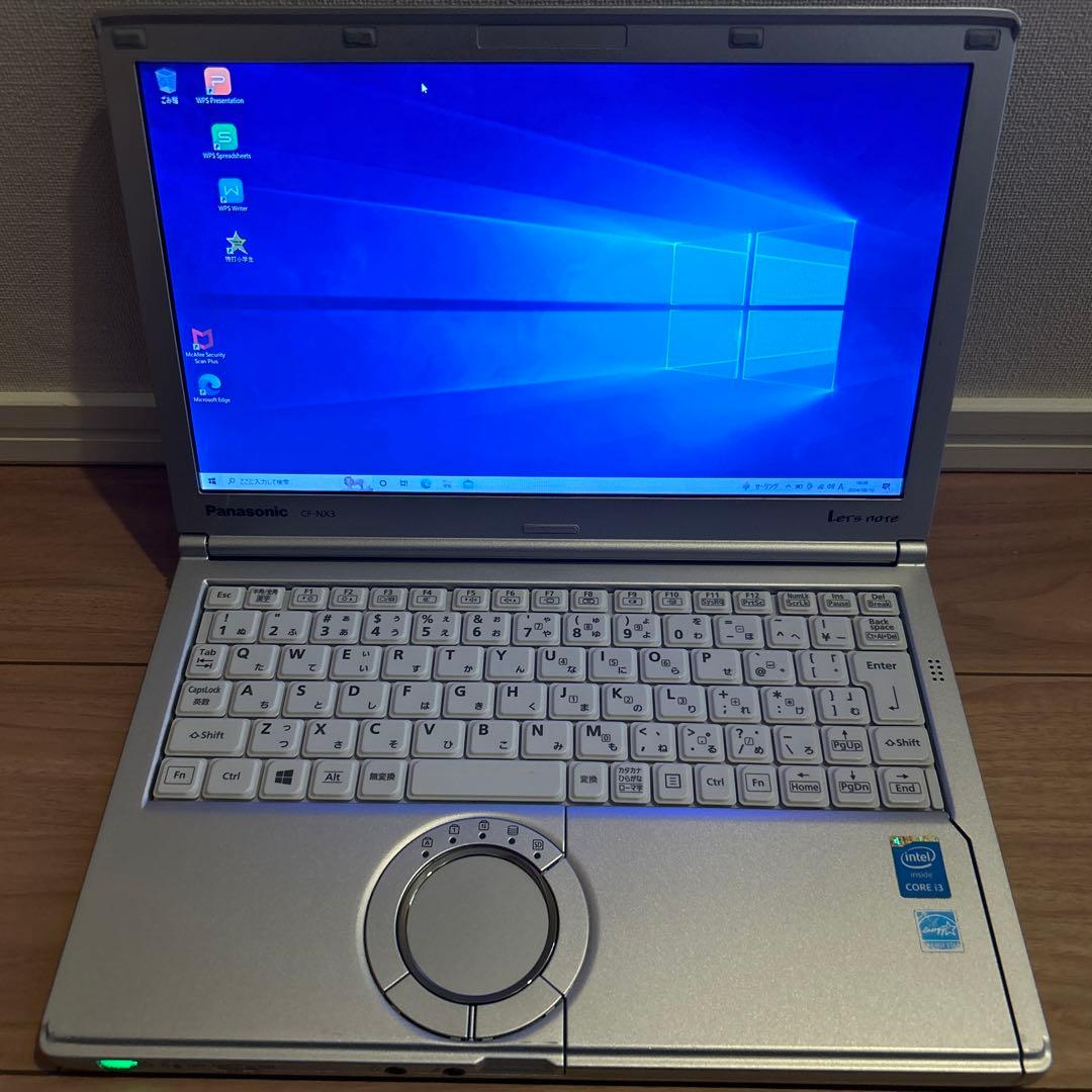 Panasonic Let's NOTE CF-NX3RDJCS 12.1型