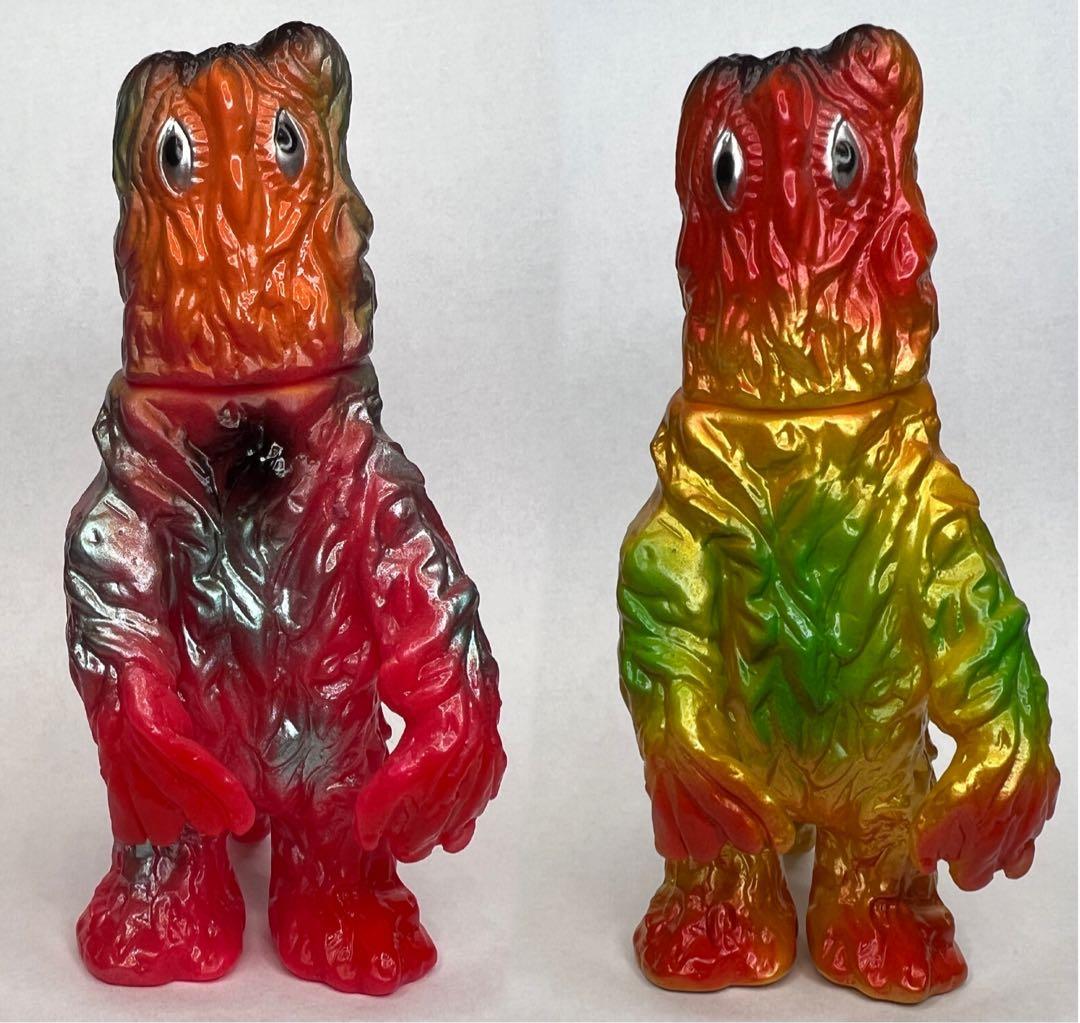 ミニヘドラ2体／ヘドラ／ブルマァク東宝怪獣シリーズ