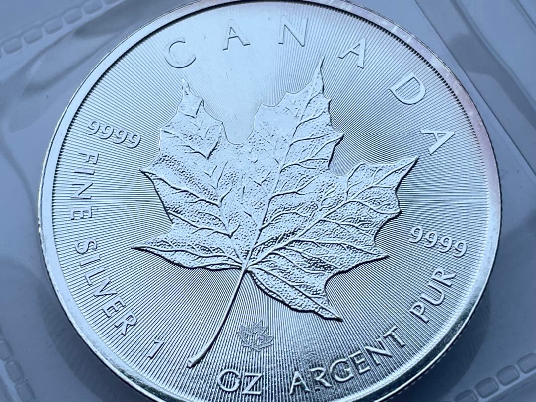  SILVER MAPLE LEAF 1oz 銀貨2014