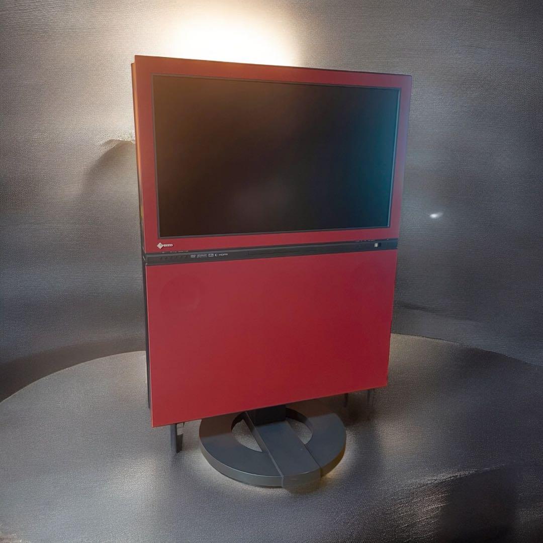 EIZO SC26XD2 テレビ　DVD レッドカラー　美品コンディション