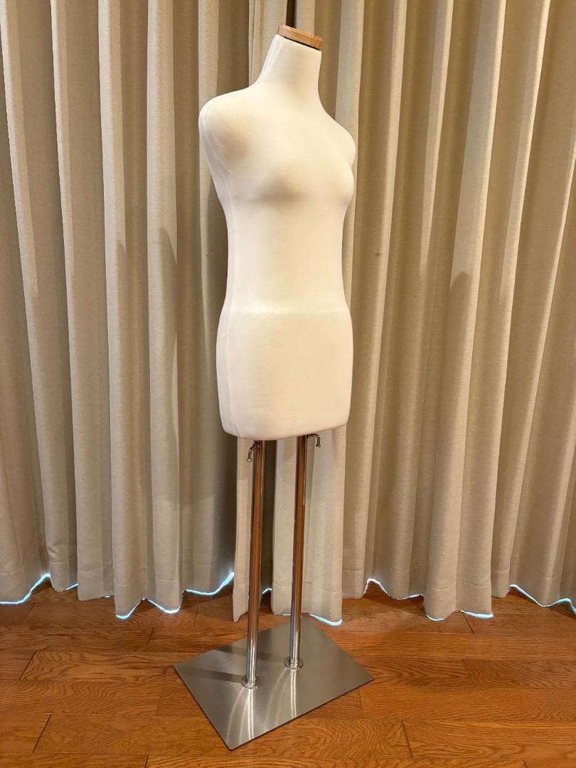 【和装用トルソー】 着付け練習 マネキン 芯地張り着付けトルソー　2本ポール仕様