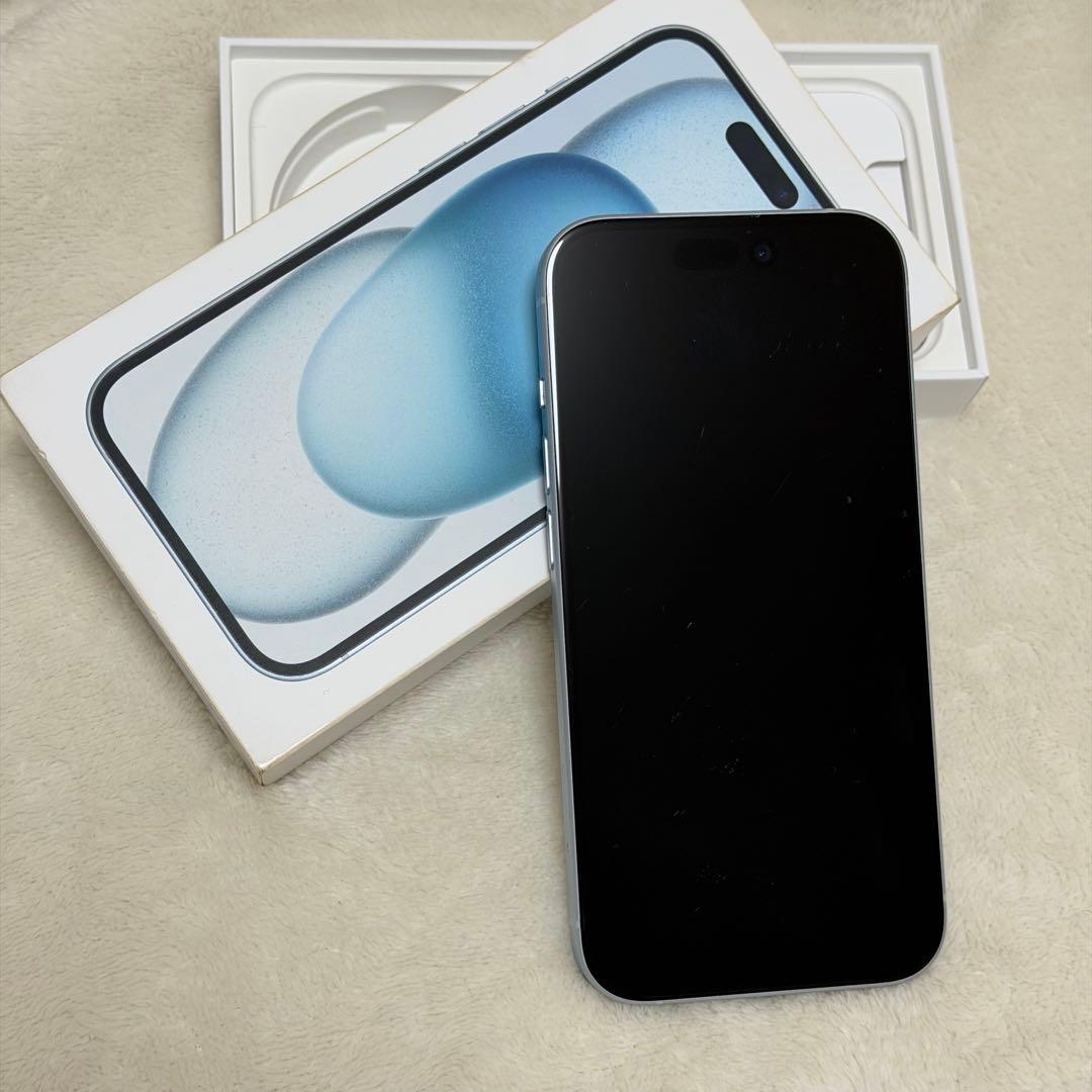 Apple iPhone 15 ブルー 本体 512gb