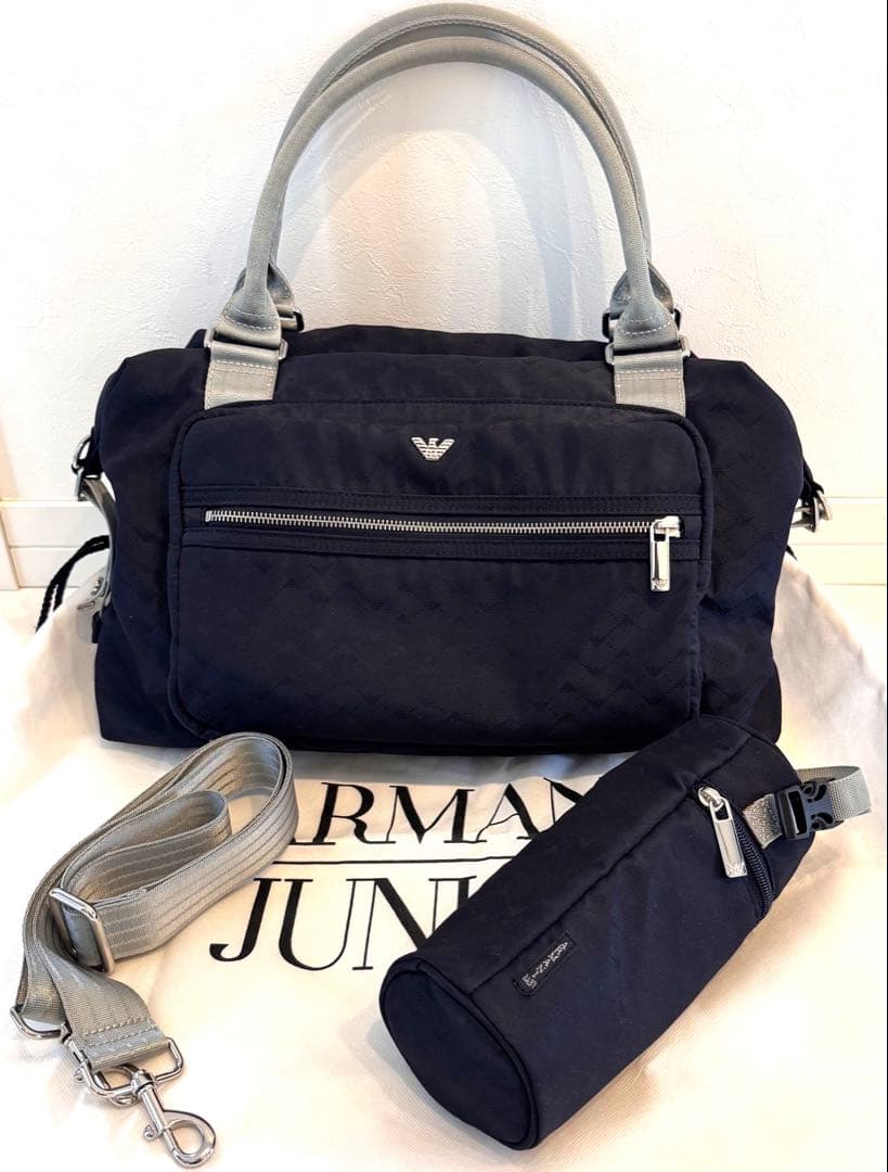 アルマーニ ベビー マザーズバッグ ショルダー　マザーバッグ トラベルバッグ