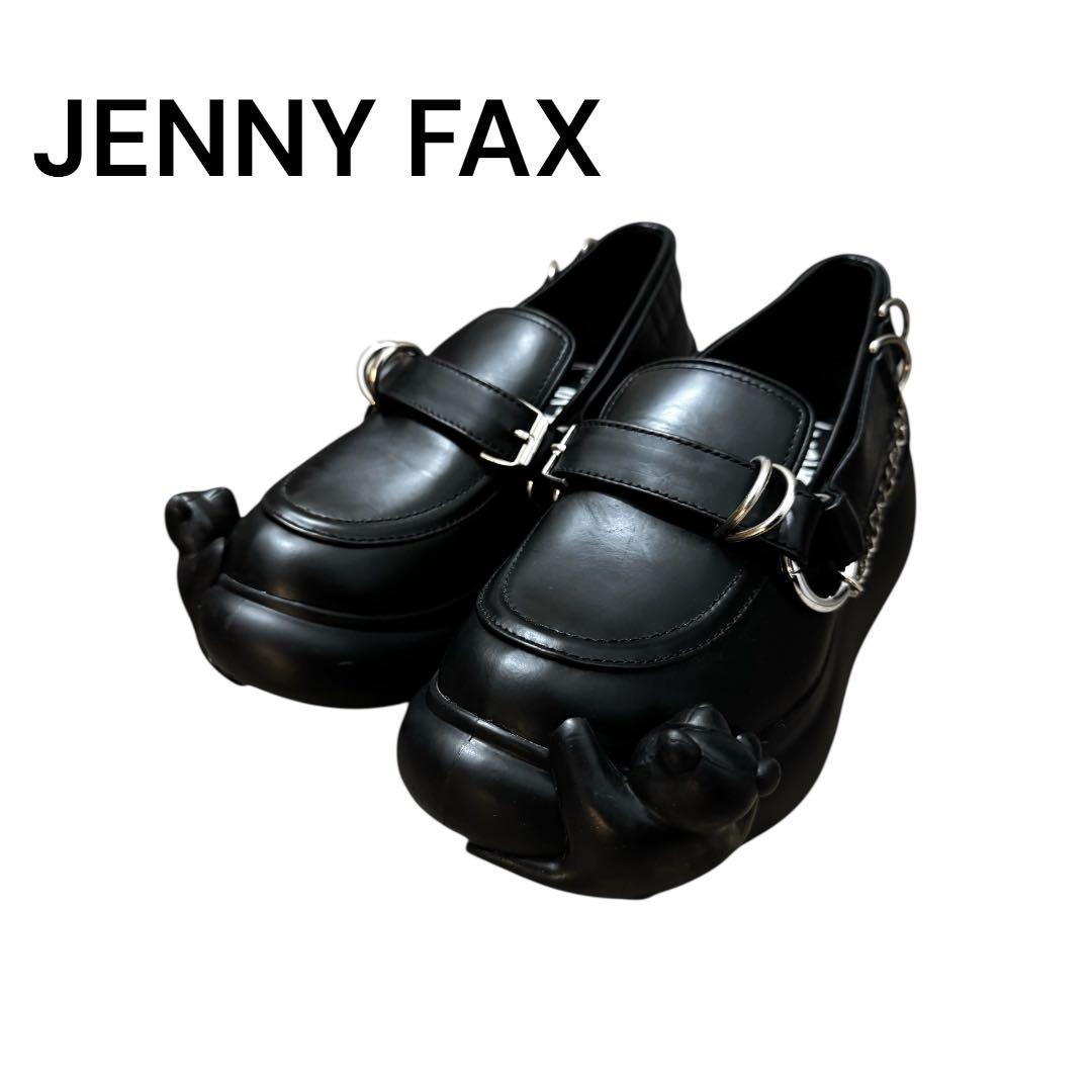 JENNY FAX grounds Bad Bear Moon ローファー 38