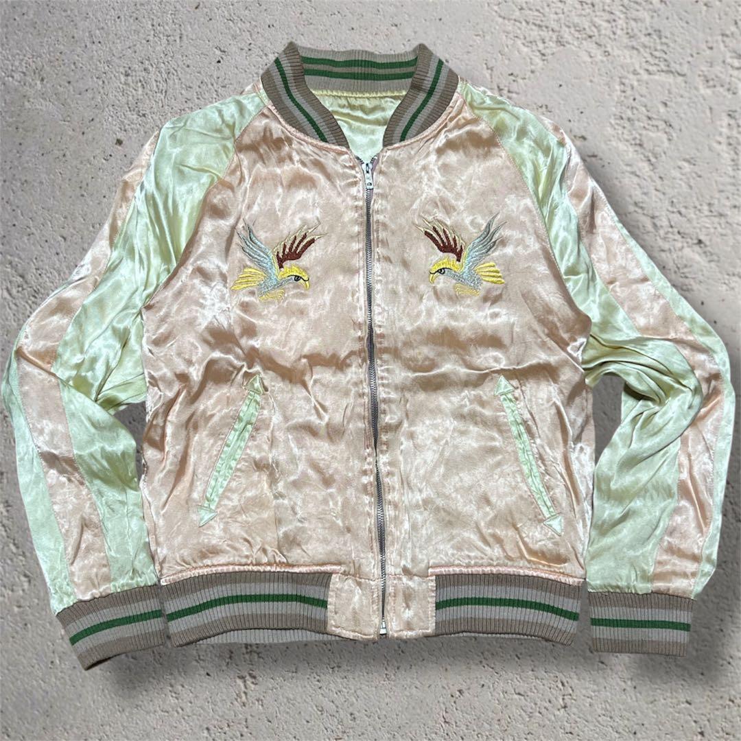 ⭐*︎様 ビンテージ スカジャン 50s 60s70s80s JAPAN マップ