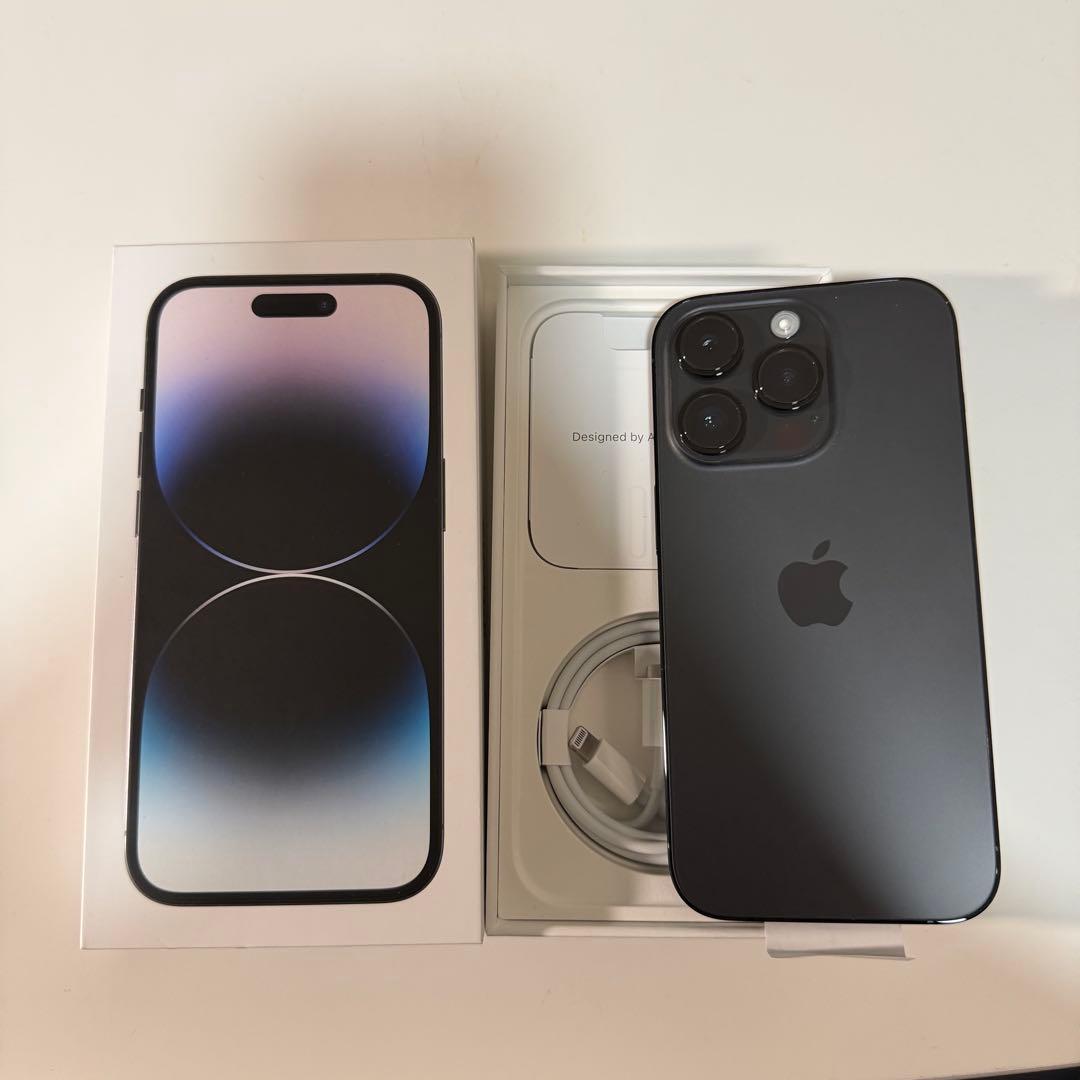 「美品」iPhone 14 Pro 256GB SIMフリー スペースブラック