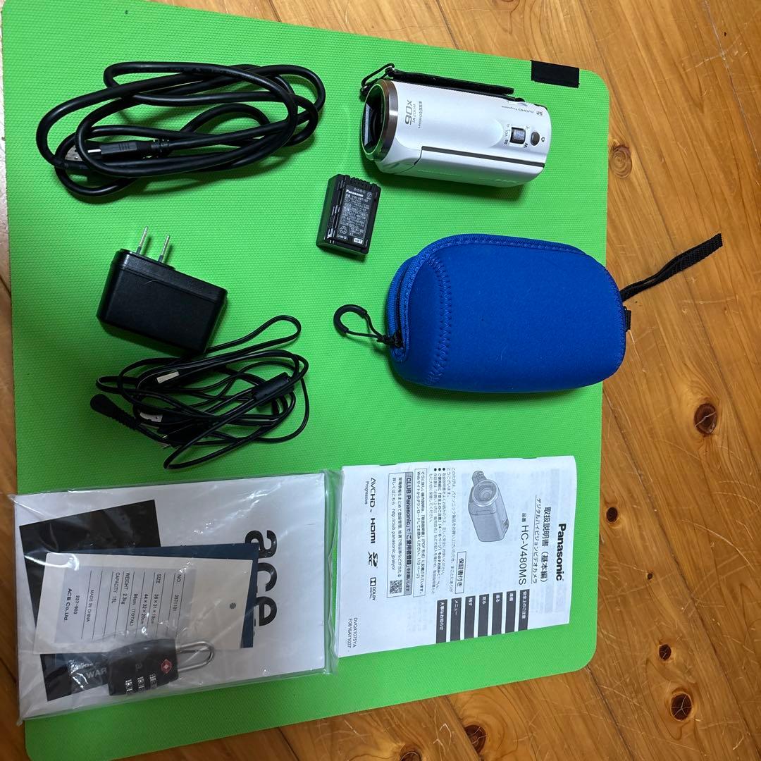 ビデオカメラ Panasonic HC-V480MS