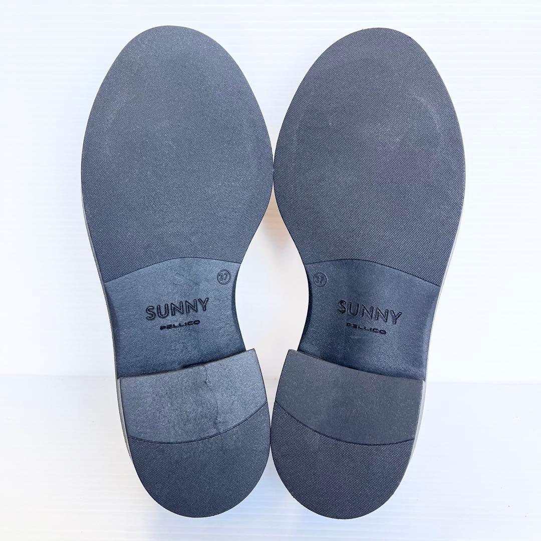 極美品✨ ペリーコサニー ビットローファー 黒 レザー 24cm イタリア製