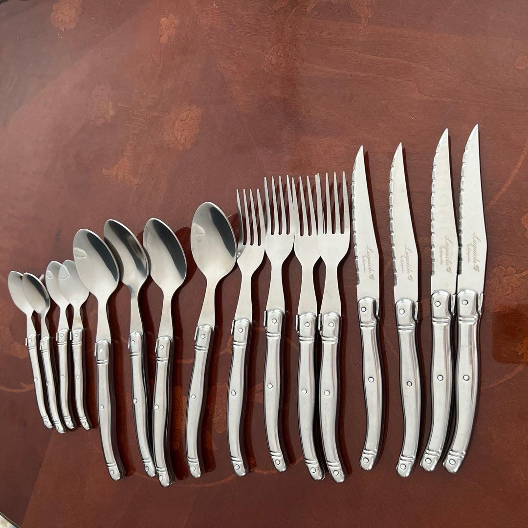 ★LAGUIOLE ラギオール 全１６本　ナイフ&フォーク&スプーン