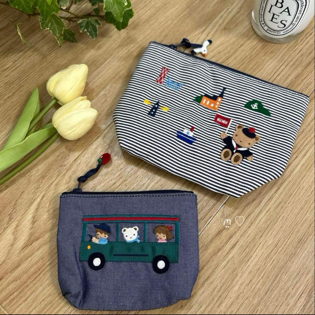 新品familiarファミリア　ポーチセット　神戸ふるさと納税返礼品限定デザイン