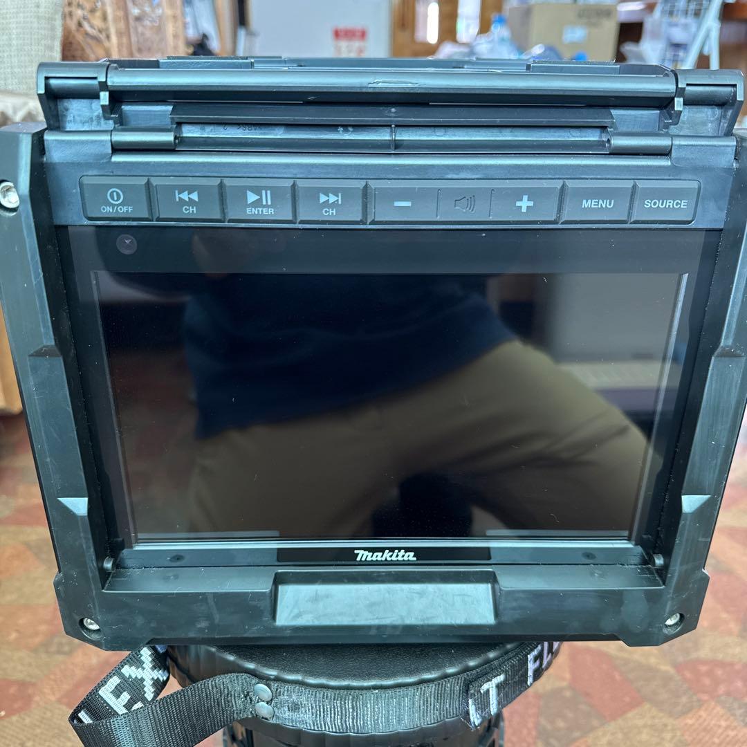 マキタ充電式ラジオ付きテレビ モデルTV100