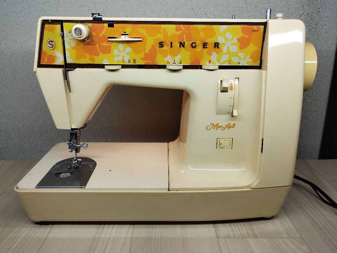 y シンガー SEWING MACINE monami 384型【動作確認済】