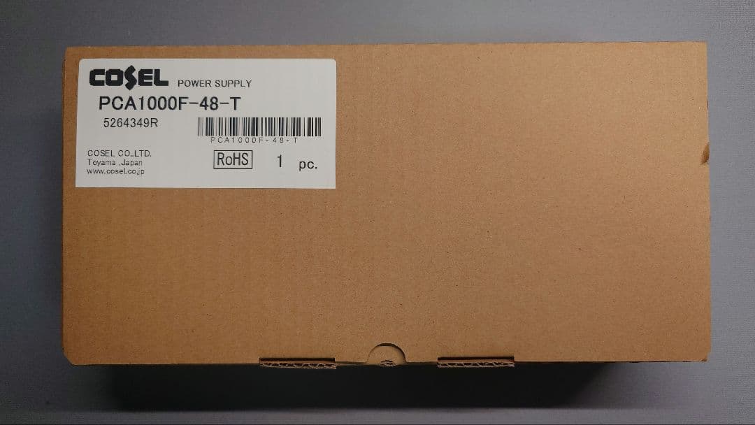 【新品】大電力 電源ユニット（AC-DCコンバータ） PCA1000F-48-T