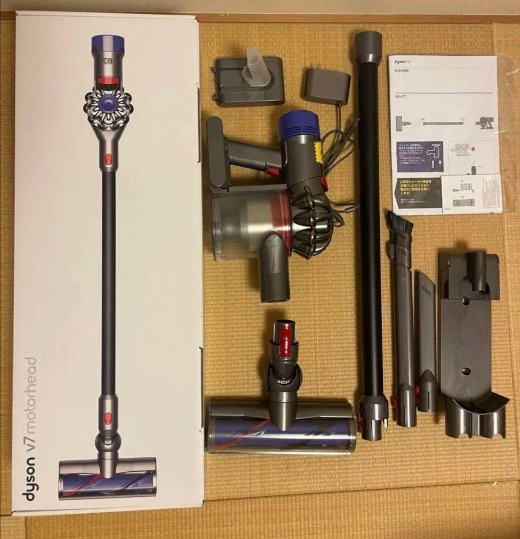 特売日稼働25分ダイソンｖ7正規品 SV11 バッテリー新品交換動作確認済