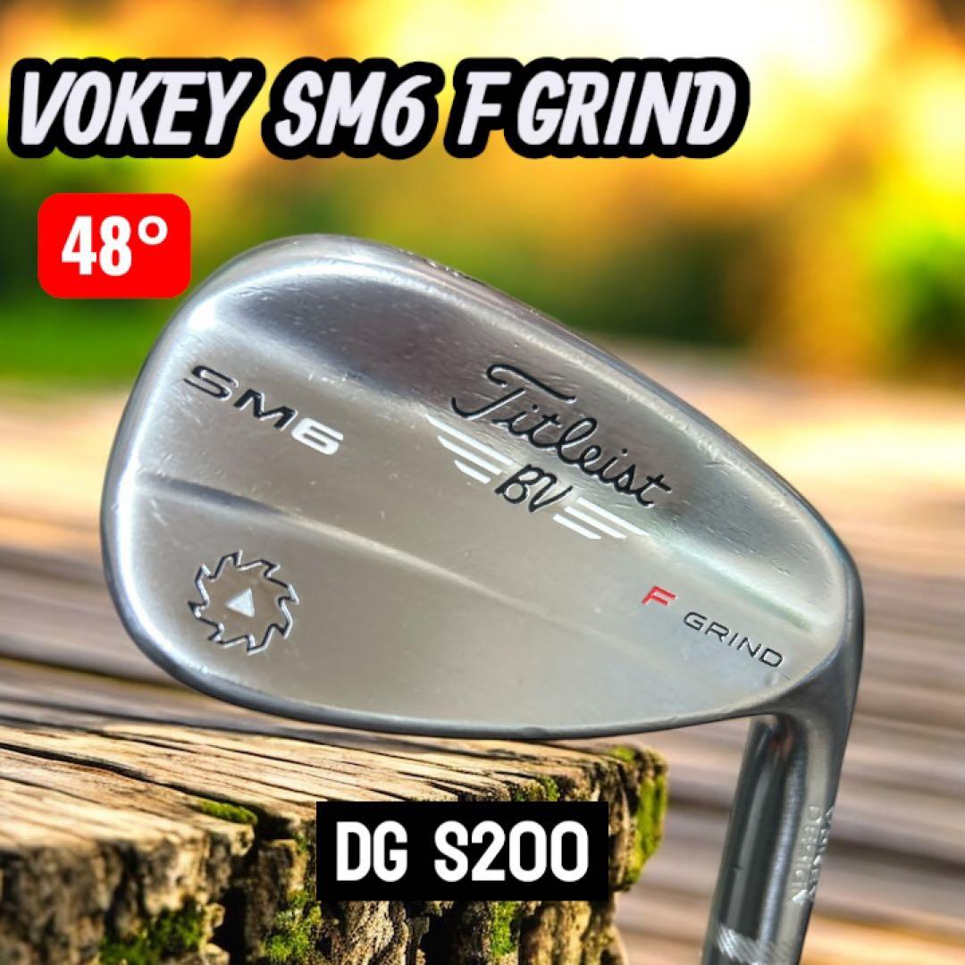 Vokey SM6 F Grind 48°ウェッジ DG S200