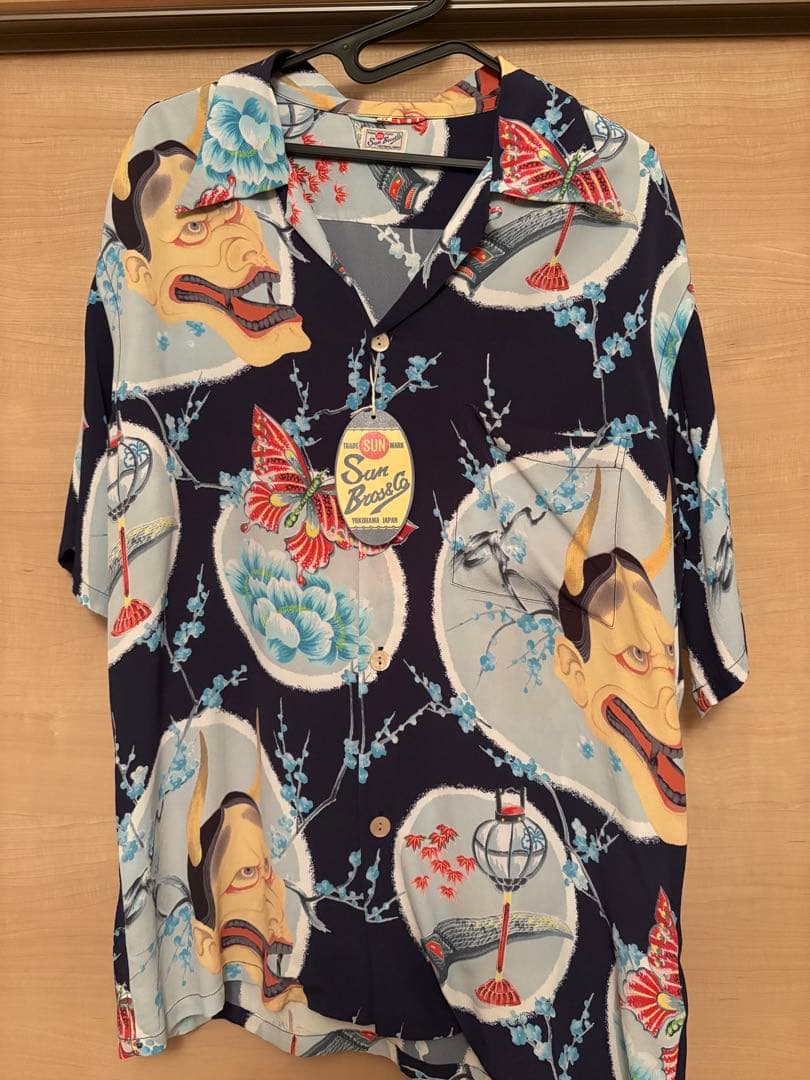 未使用 サンサーフ スペシャルエディション アロハシャツ M SS38105