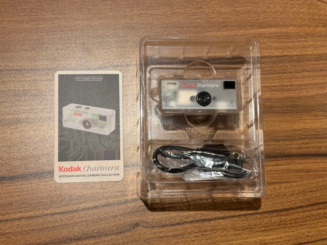 Kodak Charmera キーチェーンデジタルカメラ クリア　シークレット