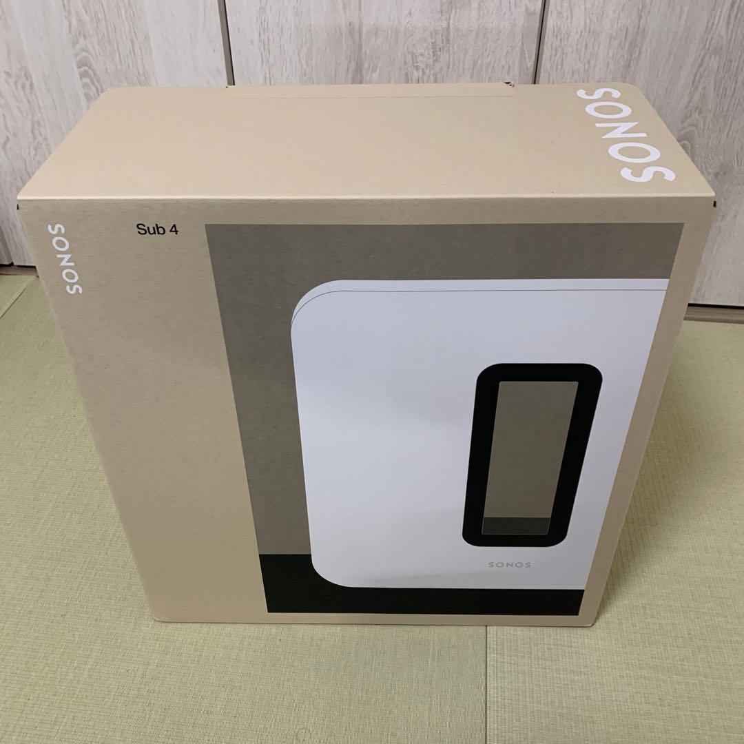 【新品　未使用　未開封】SONOS Sub 4 ホワイト